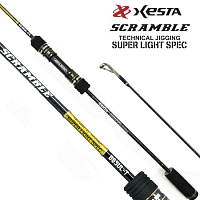 Удилище морское Xesta Scramble Technical Jigging Super Light Spec S69L-LS Long Stroke Spirit