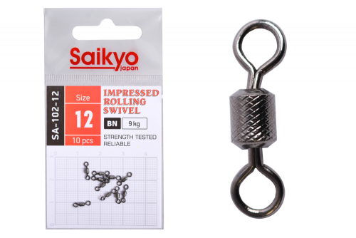 Вертлюг Saikyo SA-102-12 - 10 шт (9кг)