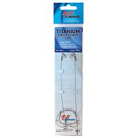 Поводок Ushiwaka Titanium Single UTS12012, 1х1, 12кг/20см, 2шт