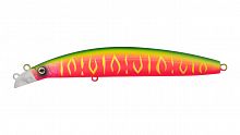 Воблер Минноу Strike Pro Top Water Minnow Long Casting 130, цвет: A230S Watermelon Mat Tiger, (JL-17