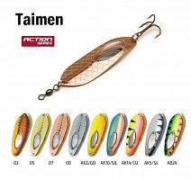 Блесна колеб. Akara Action Series Taimen 90 24гр. 6/7oz. AK5/Sil