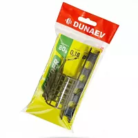 Монтаж фидерный Dunaev несиметричная петля c кормушкой 80г