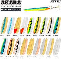 Блесна зим. Akara Ice Kettu 40 4 гр. 27-Sil/Sil