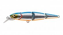 Воблер Составной Strike Pro Flying Fish Joint 110, цвет: 626E Blue Silver OB, (EG-079J#626E)