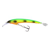 Воблер Santeri Solo Deep 110/12 FT, BL/GR/FYe/FR, UV