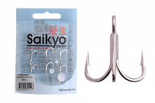 Крючки Saikyo тройн.7056TN 3X № 10 (10шт)