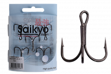 Крючки Saikyo тройн.7046BN 2X №  3 (5шт)