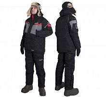 Костюм зимний Alaskan Dakota  серый/черный  XXL