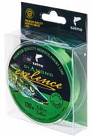 Леска моно. Salmo Diamond EXELENCE FLUORO COATED Green 100/026