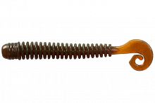 Мягк.приманки LureMax CHEEKY WORM 4''/10см, LSCW4-003 Motor Oil (10 шт.)
