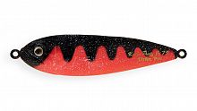 Блесна колеблющаяся Strike Pro Killer Profy 75, цвет: A88 Red Devil Sparkles, (PST-02#A88-KP)
