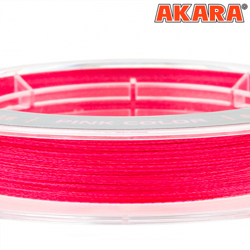 Шнур Akara Ultra Light Pink 100 м 0,10 фото 4