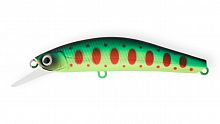 Воблер Минноу Strike Pro Hide Jerk 80 S, цвет: A209S Acid Mat Char, (JS-344#A209S)