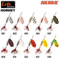 Блесна вращ. Akara Lite Series Hornet 1 3,5 гр. 1/8 oz. A01
