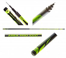 Удилище маховое AREA PRO 1000 3,00 м, 83 gr, карбон HPM carbon