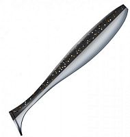 Приманка ZUB-IZI 125мм(4,8")-5шт, (цвет 030) черный верх - натурал низ