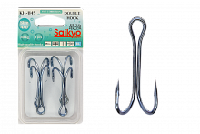 Крючки Saikyo двойн. KH-1145   №4/0 Blue (4шт)