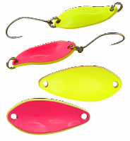 Блесна колеблющаяся LureMax Dotty, 25мм., 2,4 г., 02