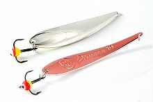 Блесна вертикальная ECOPRO Dancer,70мм, 12гр, S/C, Тройник