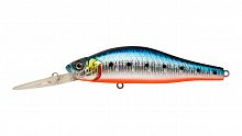 Воблер Минноу Strike Pro Archback Deep 60SP, цвет: A234-SBO-LU Blue Back Silver OB Fluo, (EG-125DL-S