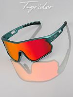 Очки поляриз.Tagrider IMN-016-45 Gold Red Mirror