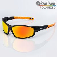 Очки поляриз.Tagrider N25-45 Gold Red Mirror