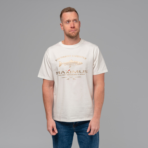 Футболка Maximus белая 3XL