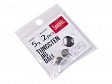 Груз-головки LJ Pro Series TUNGSTEN JIG BALL вольф. разбор. 005г 2шт.