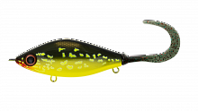 Воблер Джеркбейт Strike Pro Guppie, цвет: C202F Hot Pike, (EG-208#C202F)