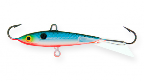Балансир Strike Pro Super Ice 47, цвет: A05, цвет: Blue Milky, хвост: прозрачный