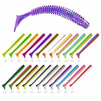 Приманка ZUB-SWING 172мм(6,8")-3шт, (цвет 036) фиолетовый верх-натурал низ