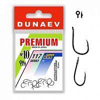 Крючок Dunaev Premium 117 #10 (упак. 10 шт)