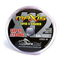 Шнур DuraKing MAXIS 12X, 150м, мультиколор #4, 0,33мм, 62lbs
