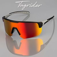 Очки поляриз.Tagrider IMN-024-45 Gold Red Mirror