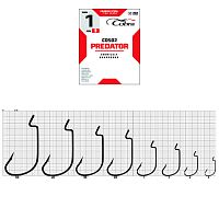 Крючки офсетные Cobra L-WORM сер.2312NSB разм.001 3шт.