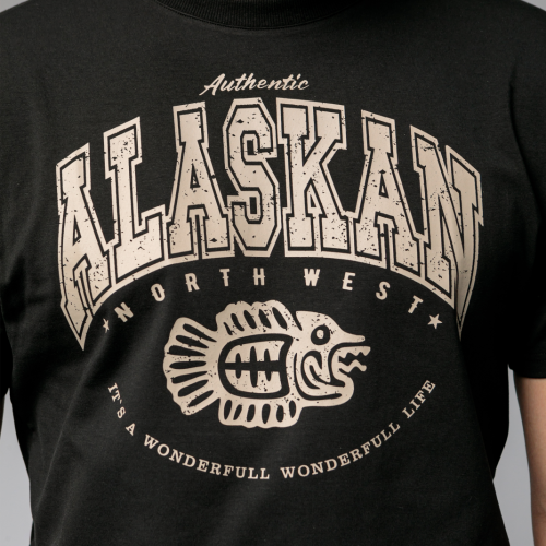Футболка Alaskan черная XL фото 3
