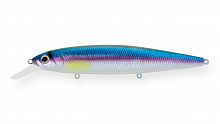 Воблер Минноу Strike Pro Bold 110SP, цвет: A210-SBO-RP Rainbow Ghost Wakasagi, (EG-191A-SP#A210-SBO-