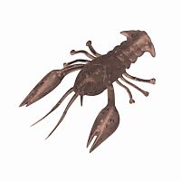Резина Microkiller рачок 40мм, мол.шоколад, 8шт в уп.