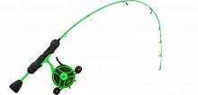 Комбо набор 13 FISHING Radioactive Pickle Ice Combo 25" UL - FF Ghost w/ NEW Line Window + Tickle St
