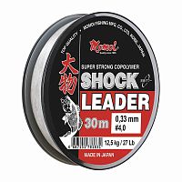 Леска Shock Leader 0,37мм, 15.0кг, 30м, прозрачная