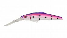 Воблер Минноу Strike Pro Challenger X Deep Diver 110L, цвет: C457F Purple Milk UV, (EG-076DXL-F#C457