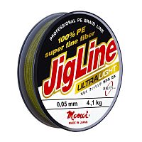 Шнур JigLine Ultra PE 150м, 0,14мм, 10,0кг, хаки