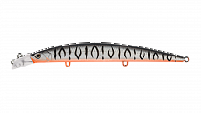 Воблер Минноу Strike Pro Top Water Minnow 130, цвет: A243ES Grey Shadow Mat Tiger, (JL-158F#A243ES)