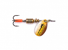 Блесна вращ. Mepps AGLIA FLUO, Micropigments Trout, 3, Brown