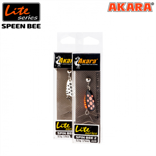 Блесна вращ. Akara Lite Series Spin Bee 1 3,5 гр. 1/8 oz. A02 фото 3