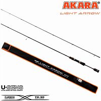 Сп. шт. уг. 2 колена Akara Light Arrow UL (0,8-6 g) 1,95м