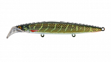 Воблер Минноу Strike Pro Scooter Minnow 110F, цвет: JV012 Green Motoroil Pike UV, (EG-186F#JV012-UV)