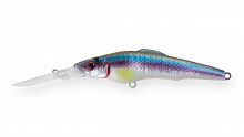 Воблер Минноу Strike Pro Challenger X Deep Diver 70L, цвет: A210-SBO-RP Rainbow Ghost Wakasagi, (EG-