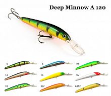 Воблер Raiden Deep Minnow A 120 15 гр. AB12