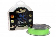 Шнур Power Phantom Synapse NANO PE 100m, флуоресцентный зеленый #0,4 (5,1кг), 0,1mm
